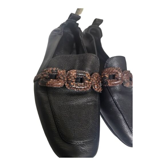 SANCTUARY "Blast" Black Slip-On Loafers - Size 6 - Picture 7 of 9